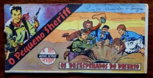 O Pequeno Sheriff (Nova Série) Nº 105 - Os desesperados do deserto - 05/05/1955 (HQ/Gibi)