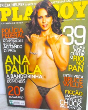 Playboy Ana Paula (bandeirinha) 07/2007 160 págs.
