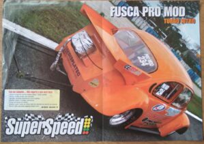 Poster duplo Super Speed. Tração traseira / Turbo nitro.