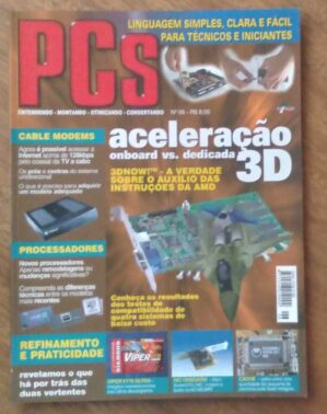 Revista PCs 06. Aceleração 3D. Cable modems. Processadores.
