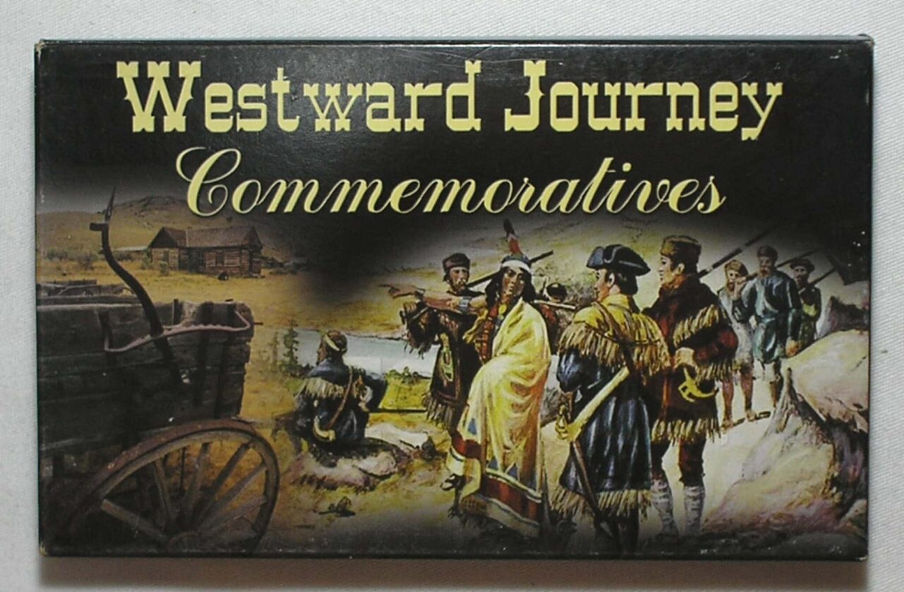 Usa) Estojo 1 Dollar - 2003-Philadelphia e Denver / Sacagawea - The West Journey / Uncirculated / cod.ems.2