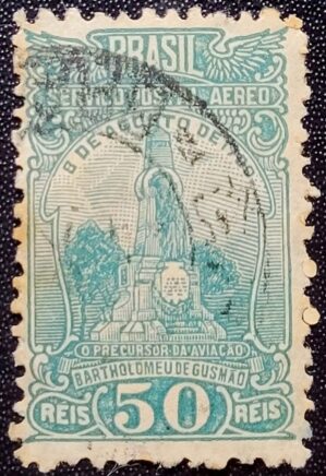 Aéreos - RHM A017 A (Usado) Aeronáutica - Monumento ao Padre Gusmão - 01/01/1933