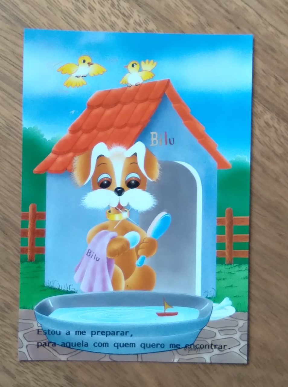 Cartão Postal Paulinas Jovem 101. Estou a me preparar.