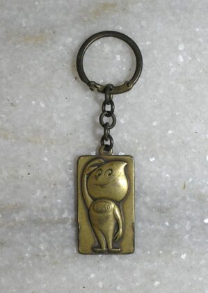 Chaveiro antigo Boneco da Esso do Posto Esso / Metal / Raro
