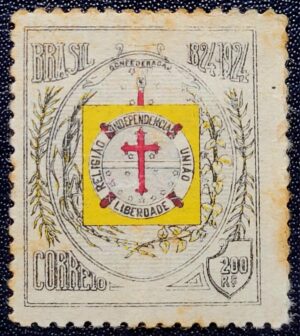 Comemorativos - RHM C0018 (Novo com Goma) Centenário da Confederação do Equador - 02/07/1924 (Selos do Brasil)