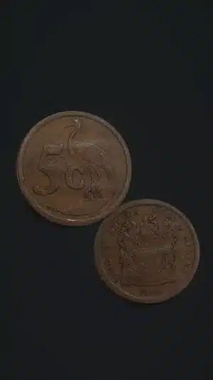 Moedas do mundo África do Sul Sku 1312
