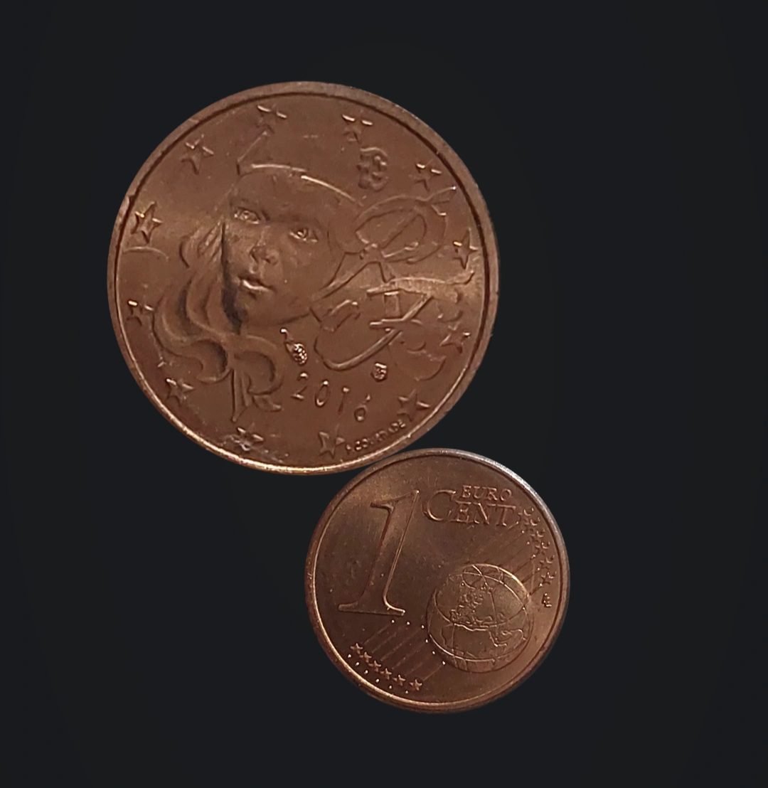 Moedas do mundo Euro França FC Sku 1339