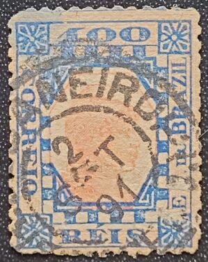 Regulares - RHM 079 (Usado) Alegoria da República - Tipo "Tintureiro" - 01/05/1891 (Selos do Brasil)
