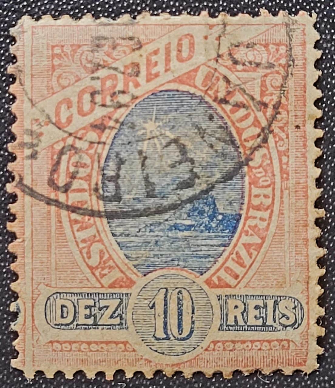 Regulares - RHM 081 A (Usado) 10 Réis - Tipos "Madrugada Republicana" - 20/09/1894 (Selos do Brasil)