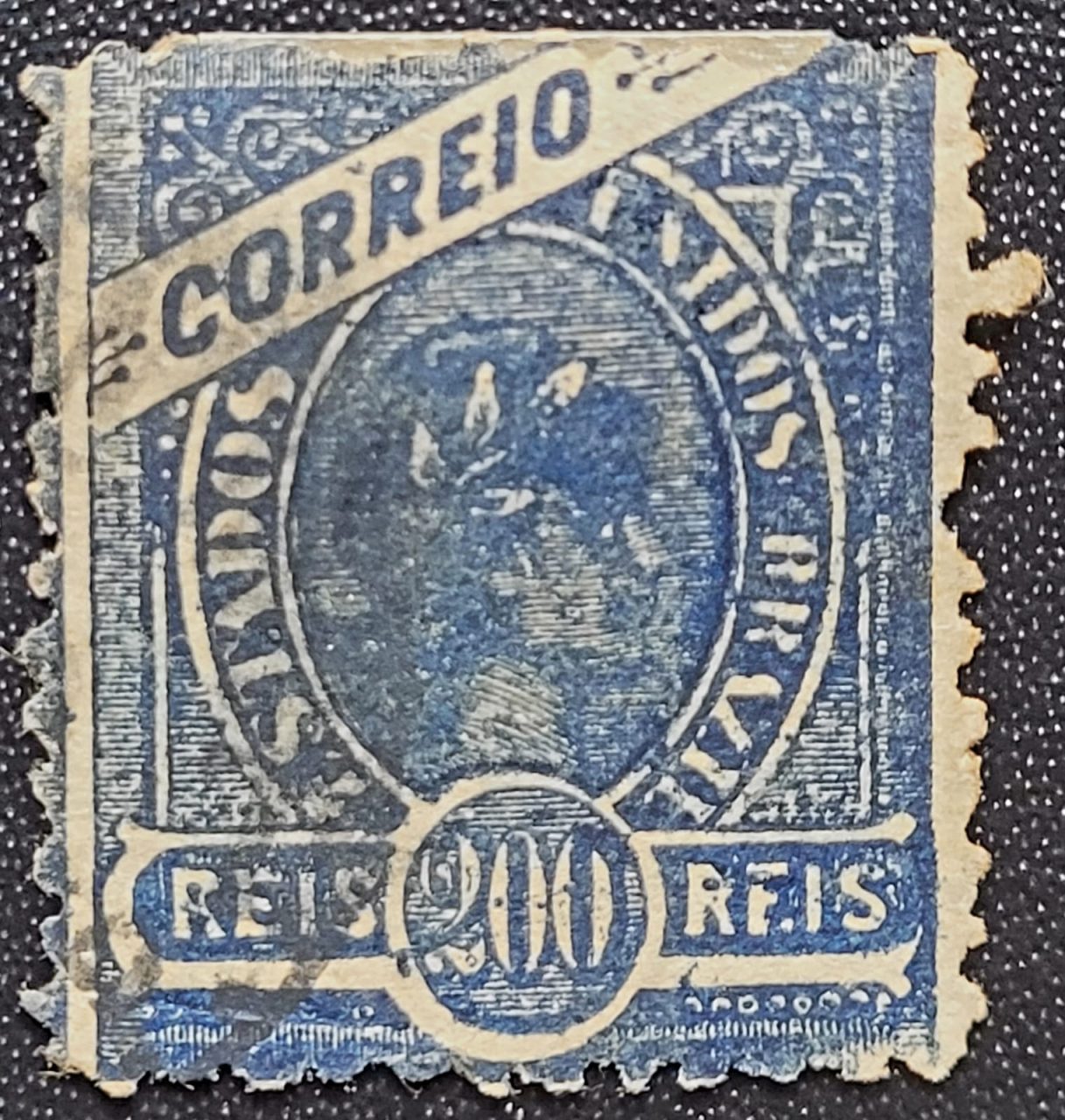 Regulares - RHM 097 (Usado) 200 Réis - Tipos "Madrugada Republicana" Tipos de 1894 Novas Cores - 1900 (Selos do Brasil)