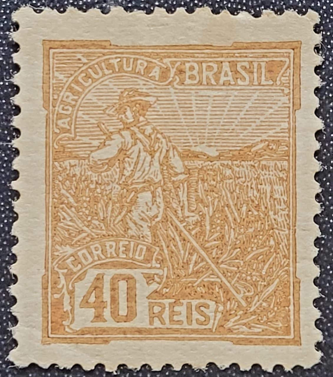 Regulares - RHM 176 (Novo) 40 Réis - Agricultura - Vovó Parte 1 - 1922