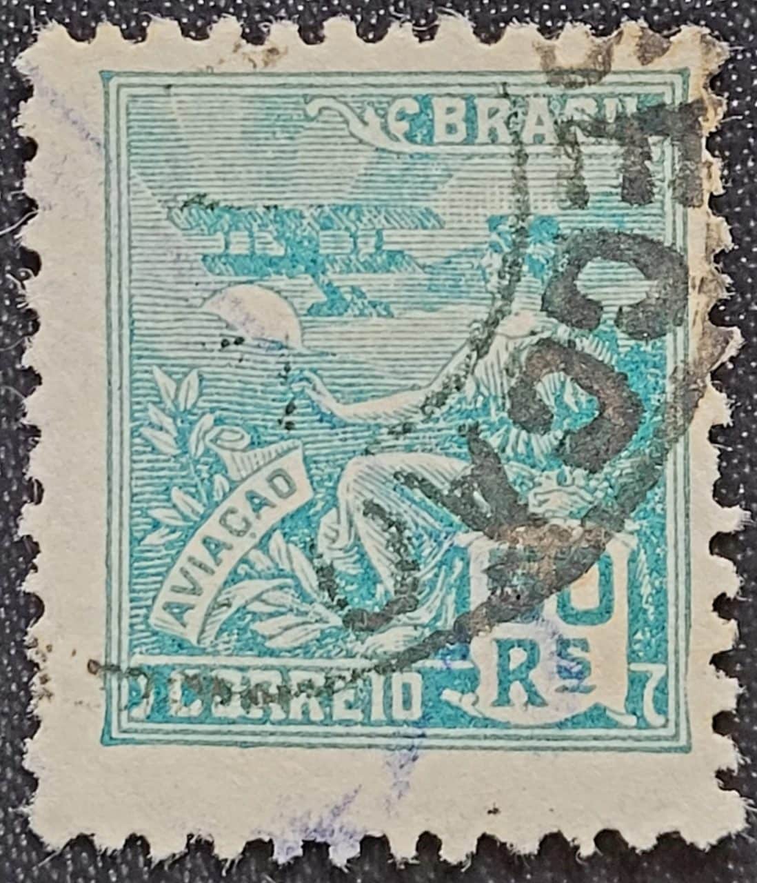 Regulares - RHM 279 A (Usado) 50 Réis - Aviação - Vovó Parte 2 - 1933