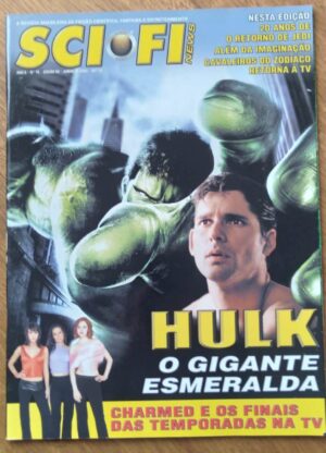 Revista Sci fi news 68. Hulk gigante esmeralda. Charmed