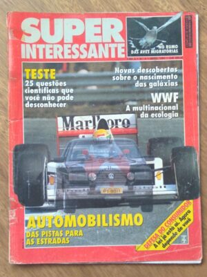 Revista Super Interessante 43. Automobilismo Galáxias WWF Aves migratórias.