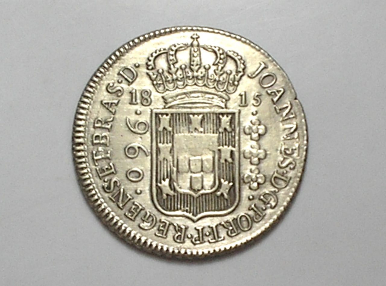 960 Reis 1815 B Variante 1a Mbc S Colonia D Joao P Regente 2