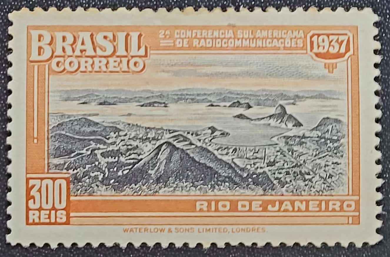 Comemorativos - RHM C0116 (Novo) Série Completa - 2ª Conferência Sulamericana de Rádiocomunicações Rio de Janeiro/RJ - 09/06/1937