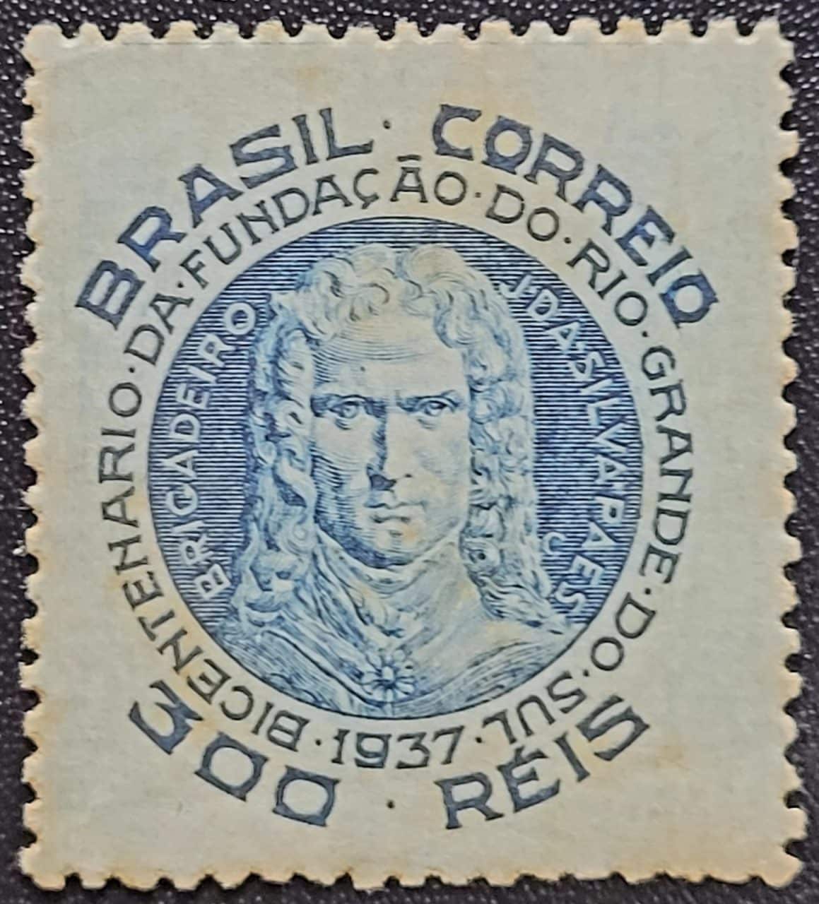 Comemorativos - RHM C0125 (Novo) 300 Réis - Bicentenário de Rio Grande/RS - Silva Paes - 11/10/1937