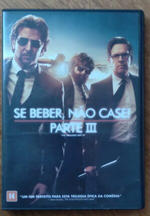 Dvd Se beber não case parte 3. Comédia.