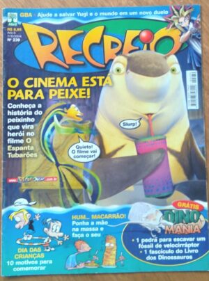 L27Q. Revista Recreio 239. E Abril 2004. Cinema está para peixe.