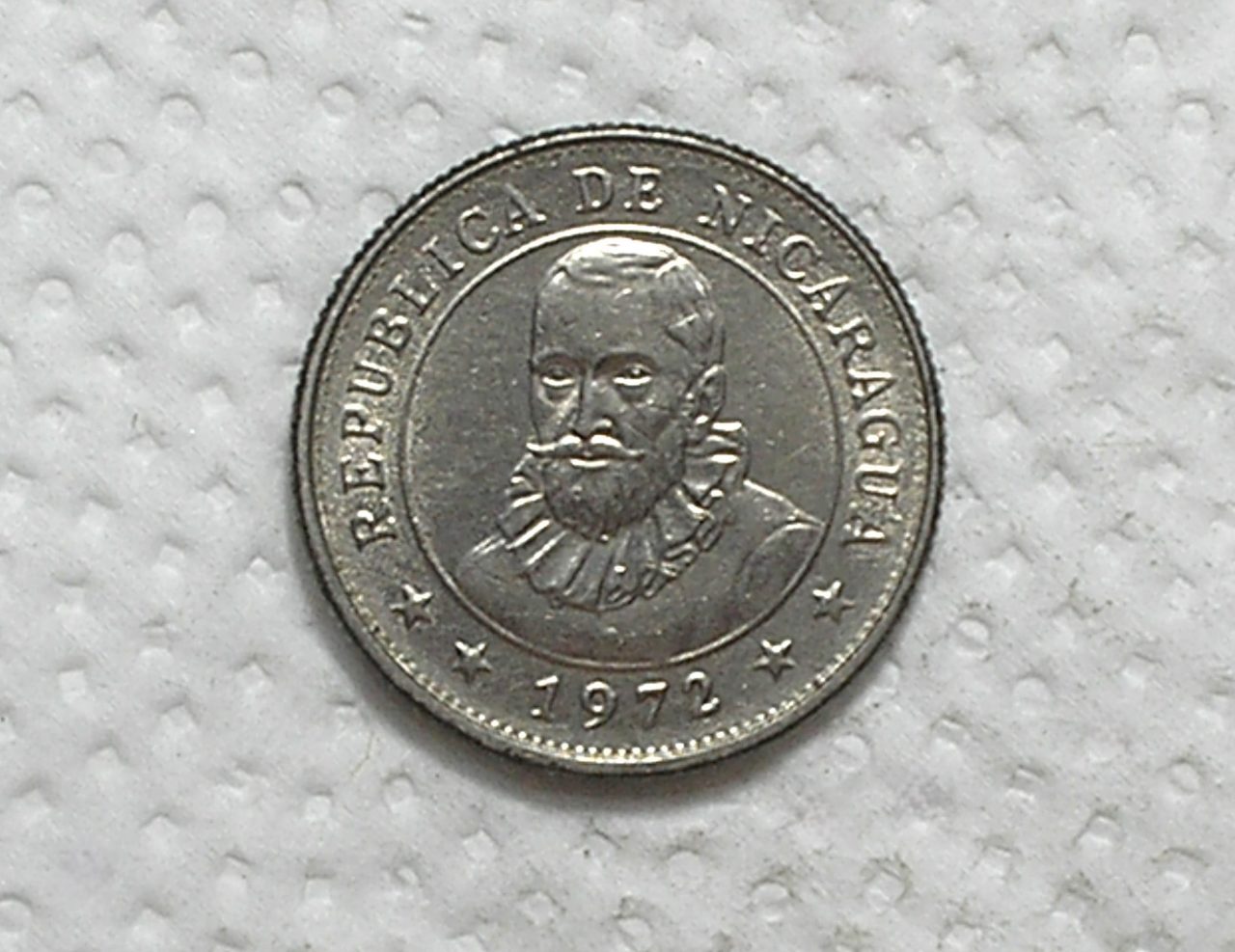 Nicaragua) 10 Centavos - 1972 / Fc / Co/Ni / box58