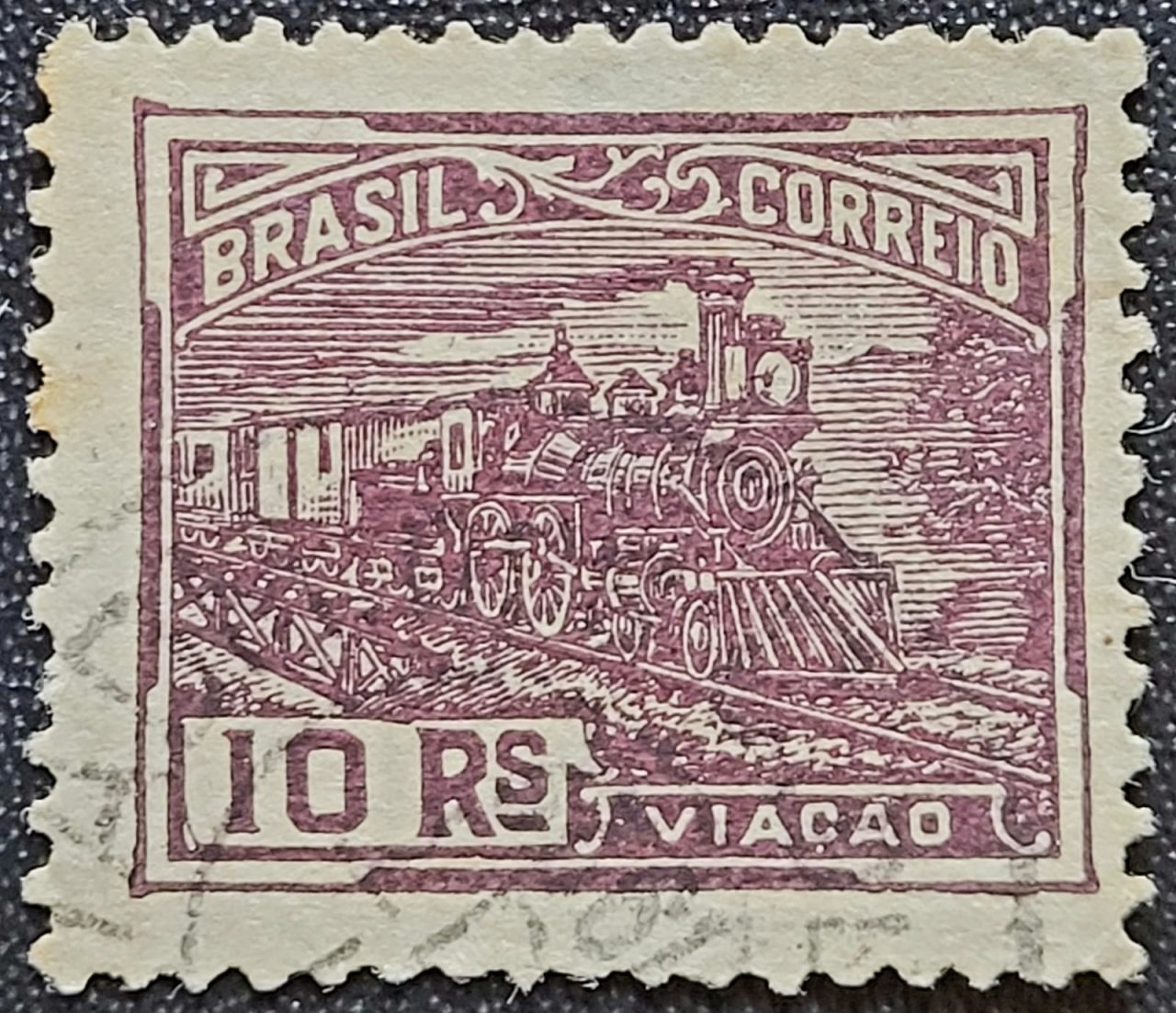 Regulares - RHM 189 (Novo) 10 Réis - Viação - Vovó Parte 1 - 1921/1926