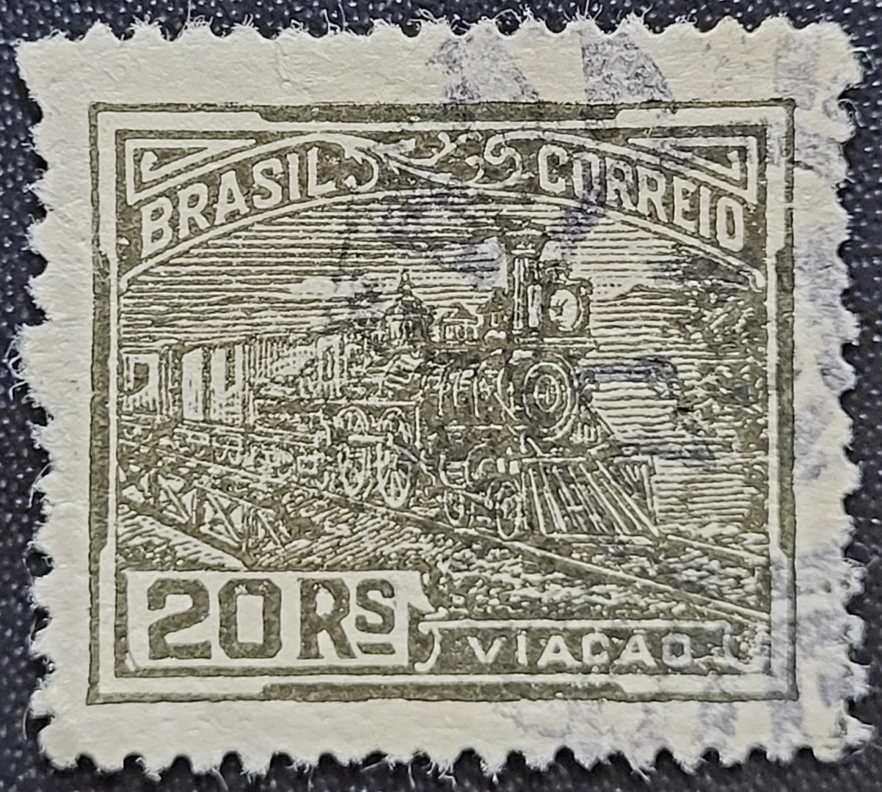 Regulares - RHM 190 (Usado) 20 Réis - Vovó Parte 1 - 1921/1926