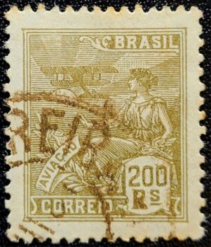 Regulares - RHM 270 (Usado) 200 Réis - Aviação - Vovó Parte 2 - 1930