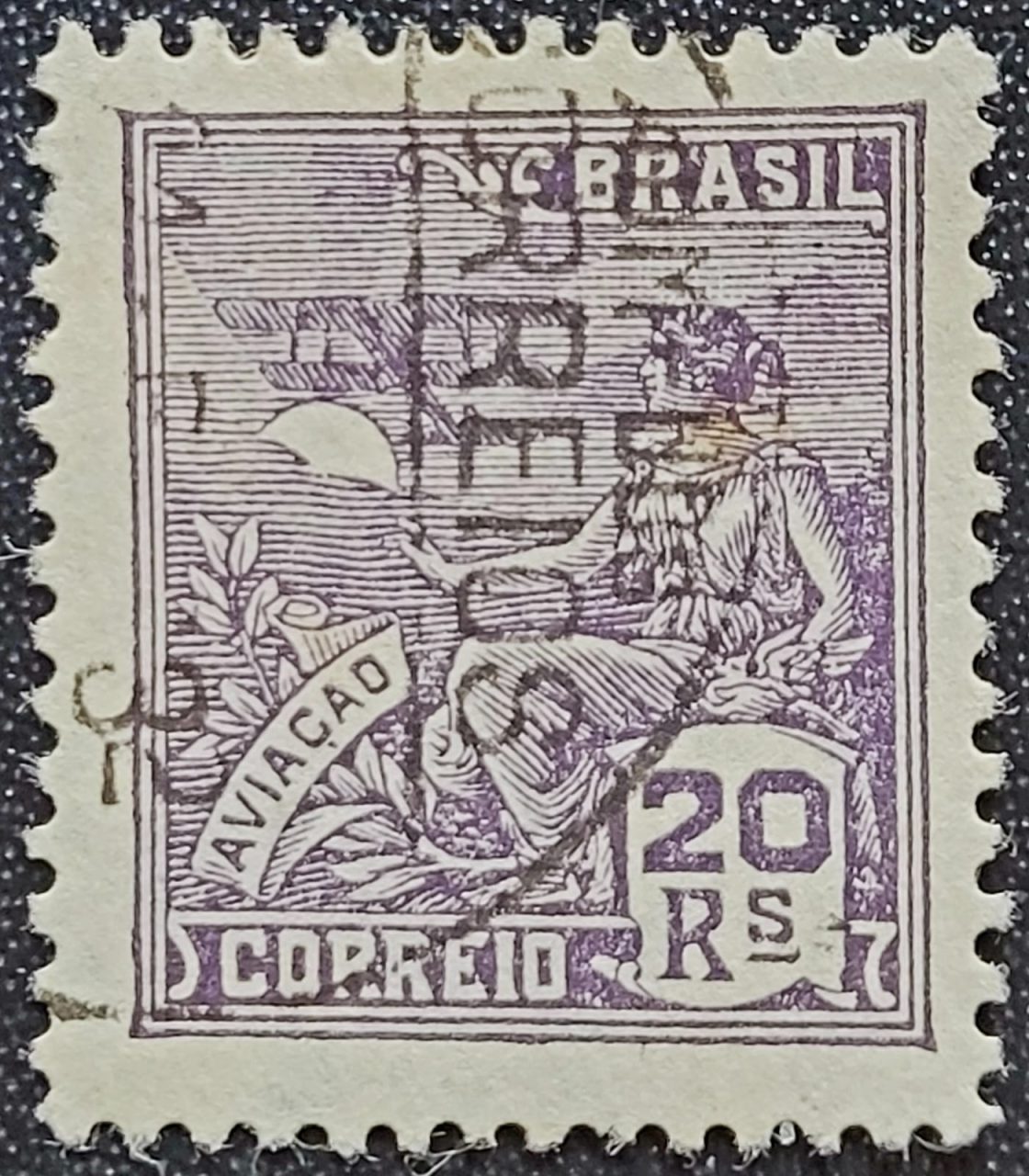Regulares - RHM 276 (Usado) 20 Réis - Aviação - Vovó Parte 2 - 1931/1934