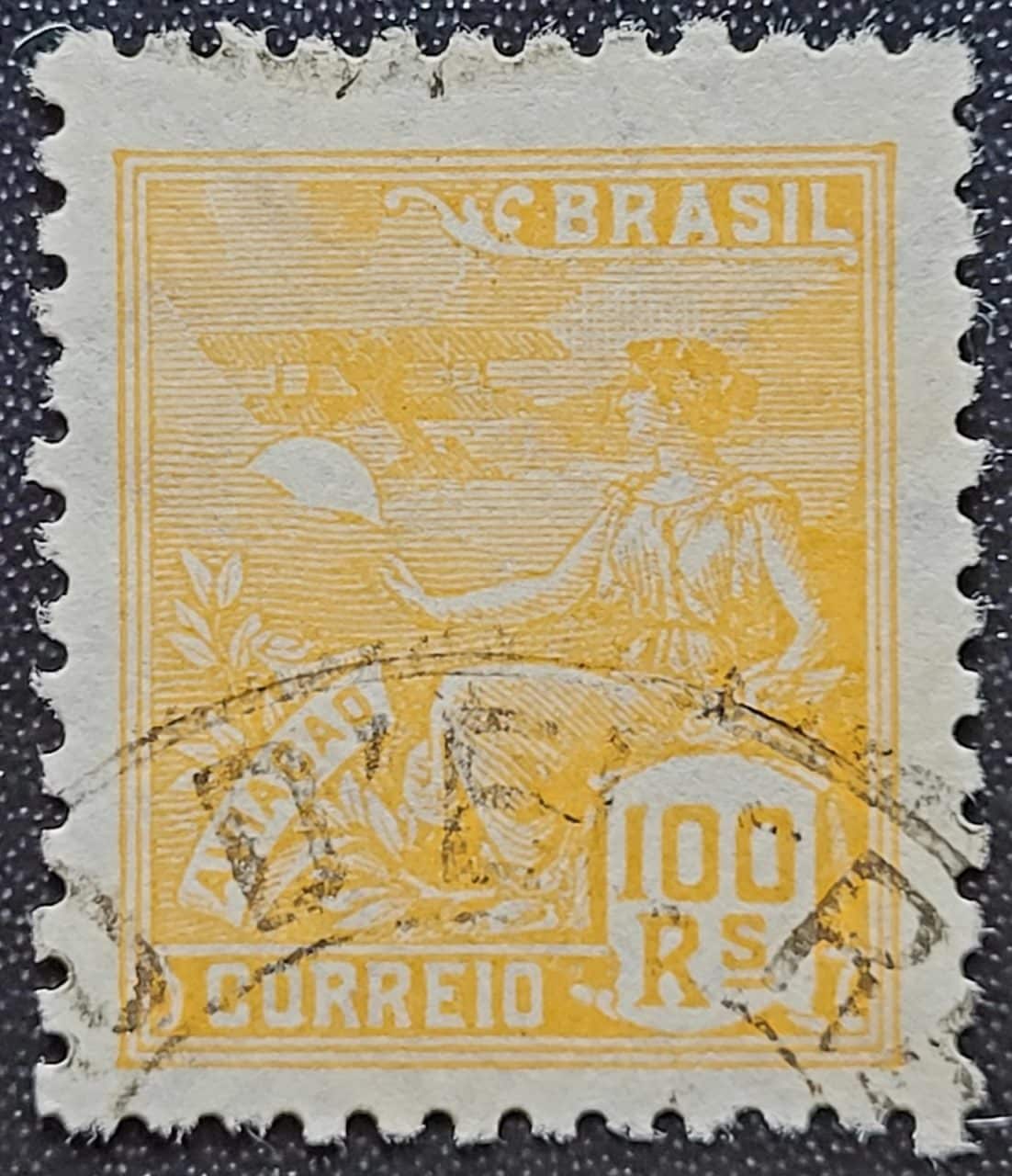Regulares - RHM 280 A (Usado) 100 Réis - Avição - Vovó Parte 2 - 1933