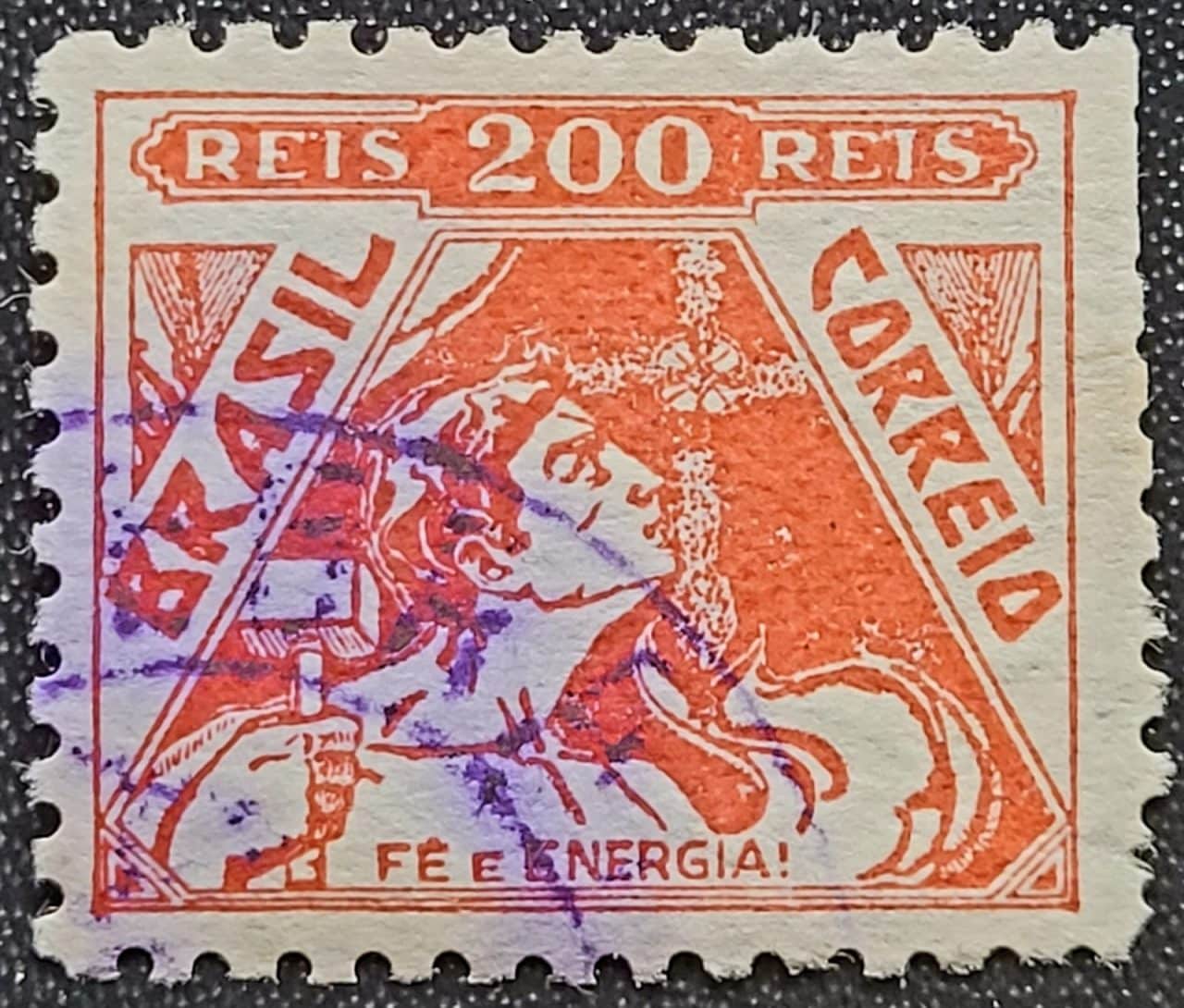 Regulares - RHM 282 (Usado) 200 Réis - Fé e Energia - Vovó Parte 2 - 1933