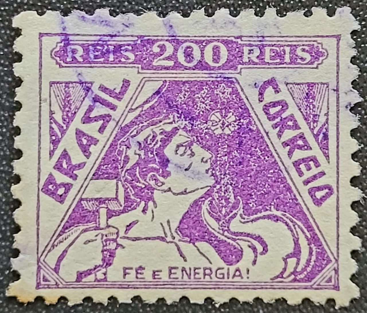 Regulares - RHM 283 (Usado) 200 Réis - Fé e Energia - Vovó Parte 2 - 1933