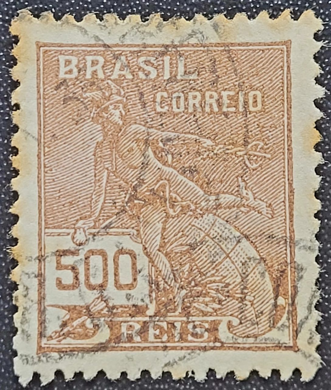 Regulares - RHM 286 (Usado) 500 Réis - Mercúrio e Globo - Vovó Parte 2 - 1931/1934