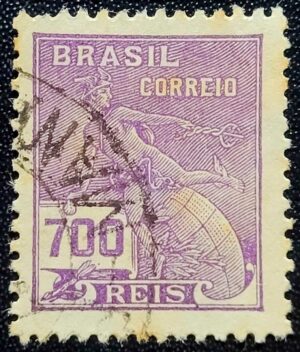 Regulares - RHM 288 (Usado) 700 Réis - Mercúrio e Globo - Vovó Parte 2 - 1931/1934
