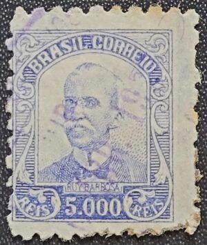 Regulares - RHM 291 (Usado) 5.000 Réis - Ruy Barbosa - Vovó Parte 2 - 1932/1934