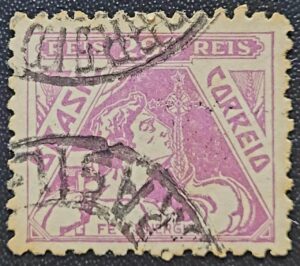 Regulares - RHM 301 a (Usado) 200 Réis - Fé e Energia - Vovó Parte 2 - 1936/37