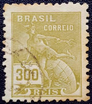 Regulares - RHM 315 (Usado) 300 Réis - Mercúrio e Glovo - Vovó Parte 2 - 1937/1939