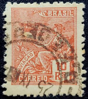 Regulares - RHM 326 (Usado) 10 Réis - Aviação - Vovó Parte 2 - 1940