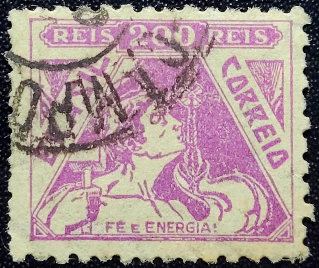 Regulares - RHM 330 A (Usado) 200 Réis - Fé e Energia - Vovó Parte 2 - 1940