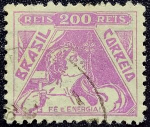 Regulares - RHM 330 A (Usado) 200 Réis - Fé e Energia - Vovó Parte 2 - 1940