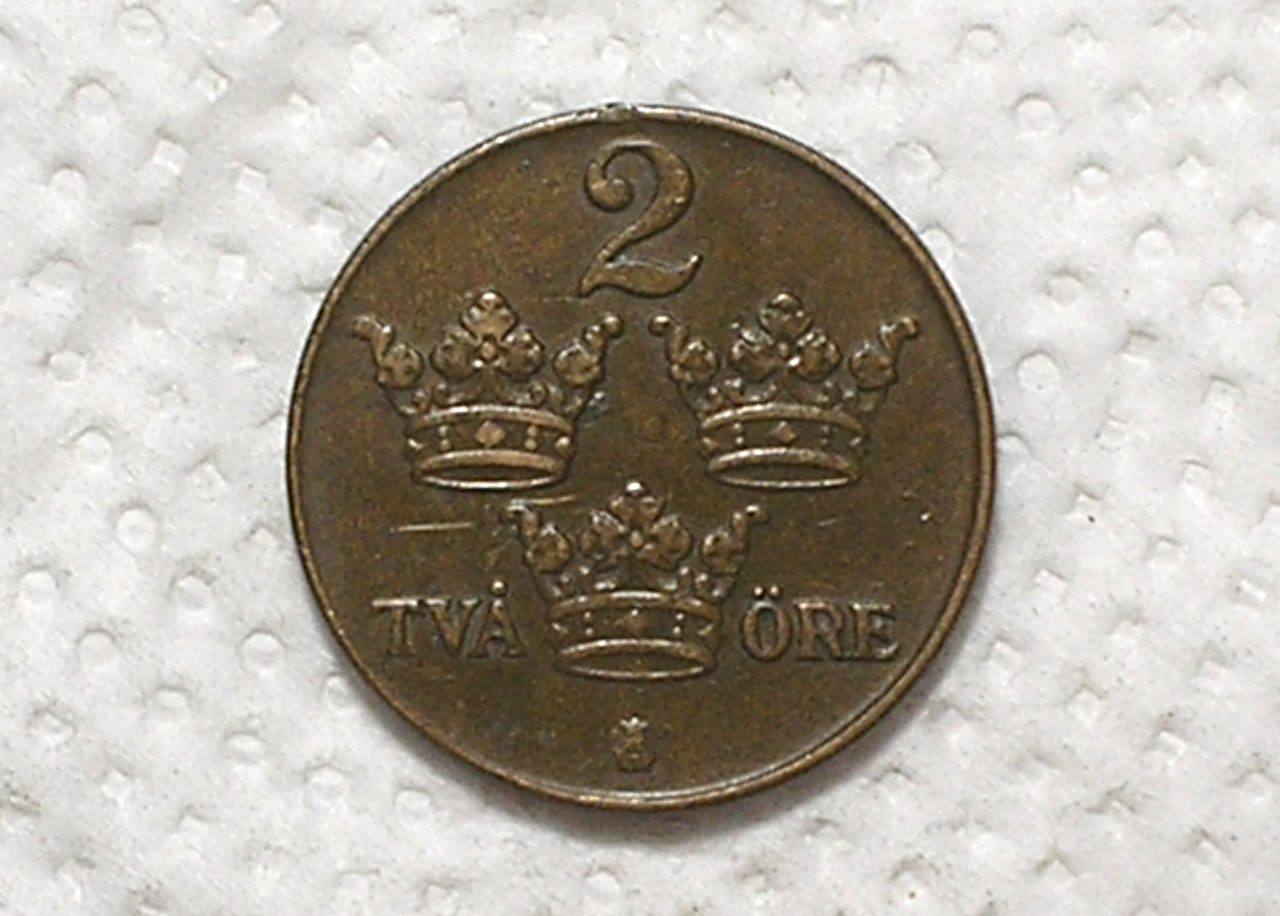 Suécia) 2 Ore - 1941 / Mbc / Bz / box59