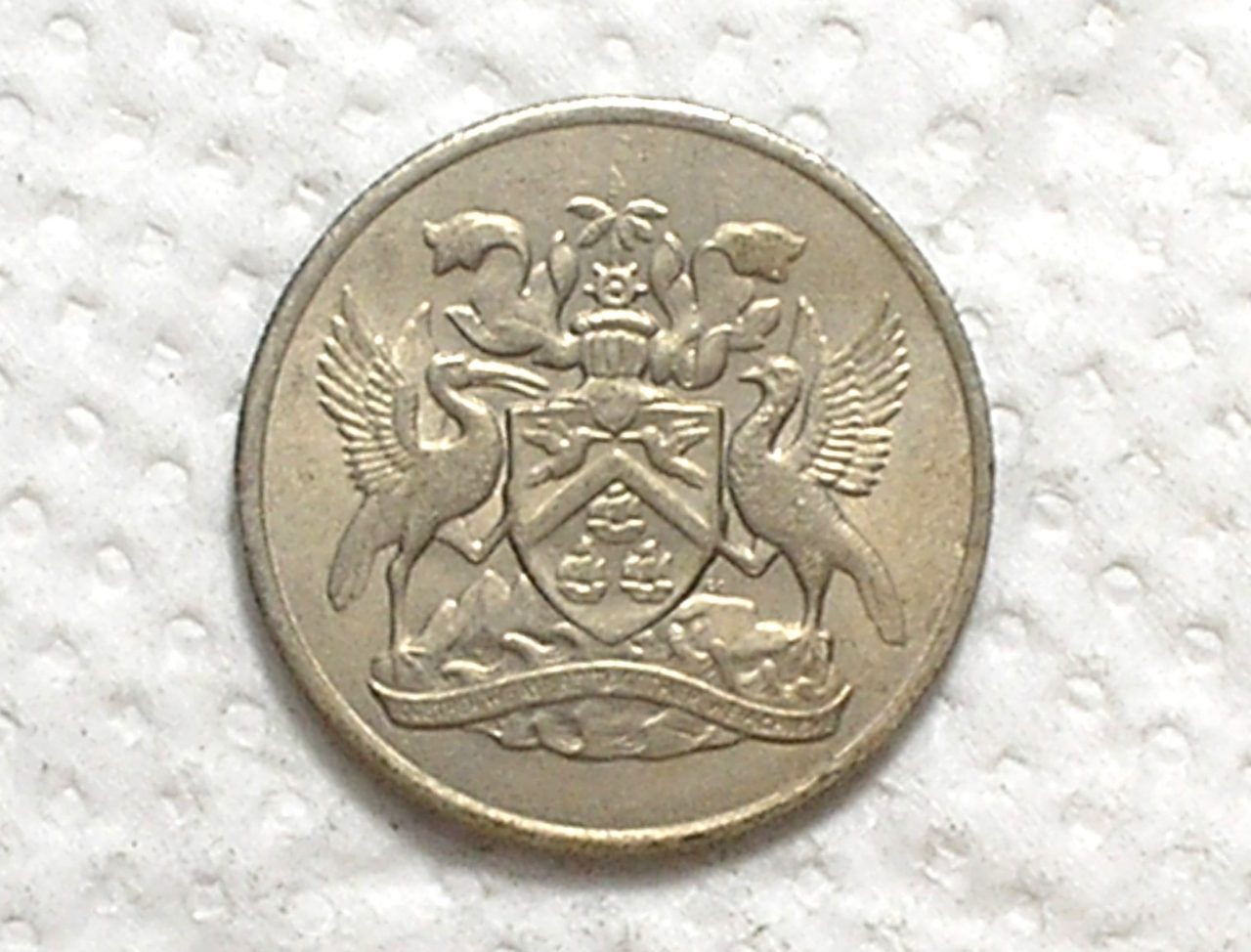 Trinidad e Tobago) 25 Cents - 1967 / Co/Ni / box59