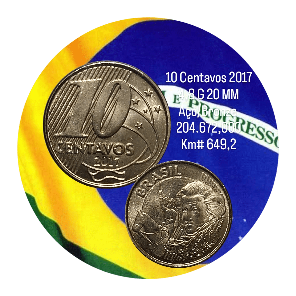 10 Centavos 2017 FC Sku 1381