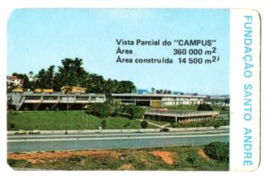 Calendario De Bolso - Fundação Santo Andre - SP - Campus - 1975