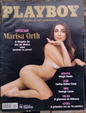 Clq. Revista Playboy 265. Marisa Orth Magic Paula Drinques