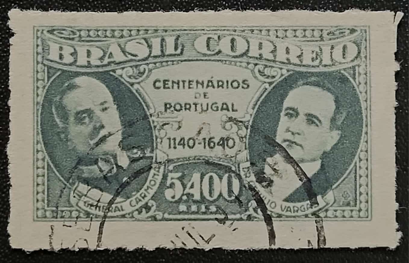 Comemorativos - RHM C0167 (Usado) 5.400 Réis - 8º Centenário da Independência e 3º da Restauração de Portugal - 01/12/1940
