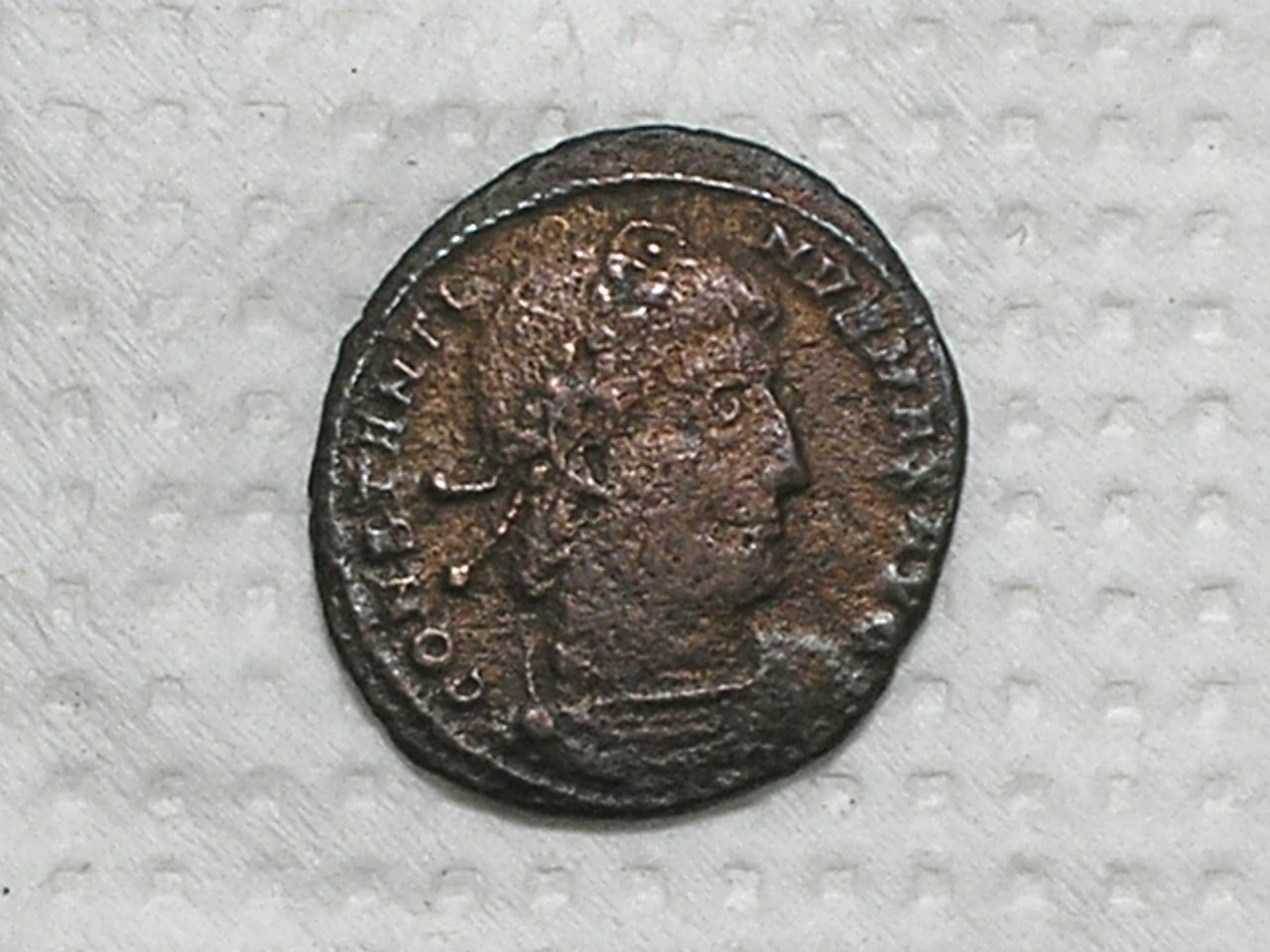 Grego Romana) Decentius Magnus - Imperador Romano / 353-358-Ad / Suicidou-se / Bz / Mbc