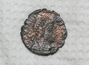 - Grego Romana) Maximus Aurelius - Alexandre / 409-411-Ad / Bronze