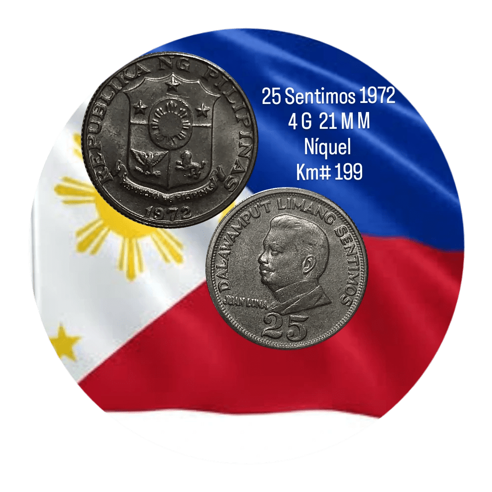 Moedas do mundo Filipinas Sku 1379