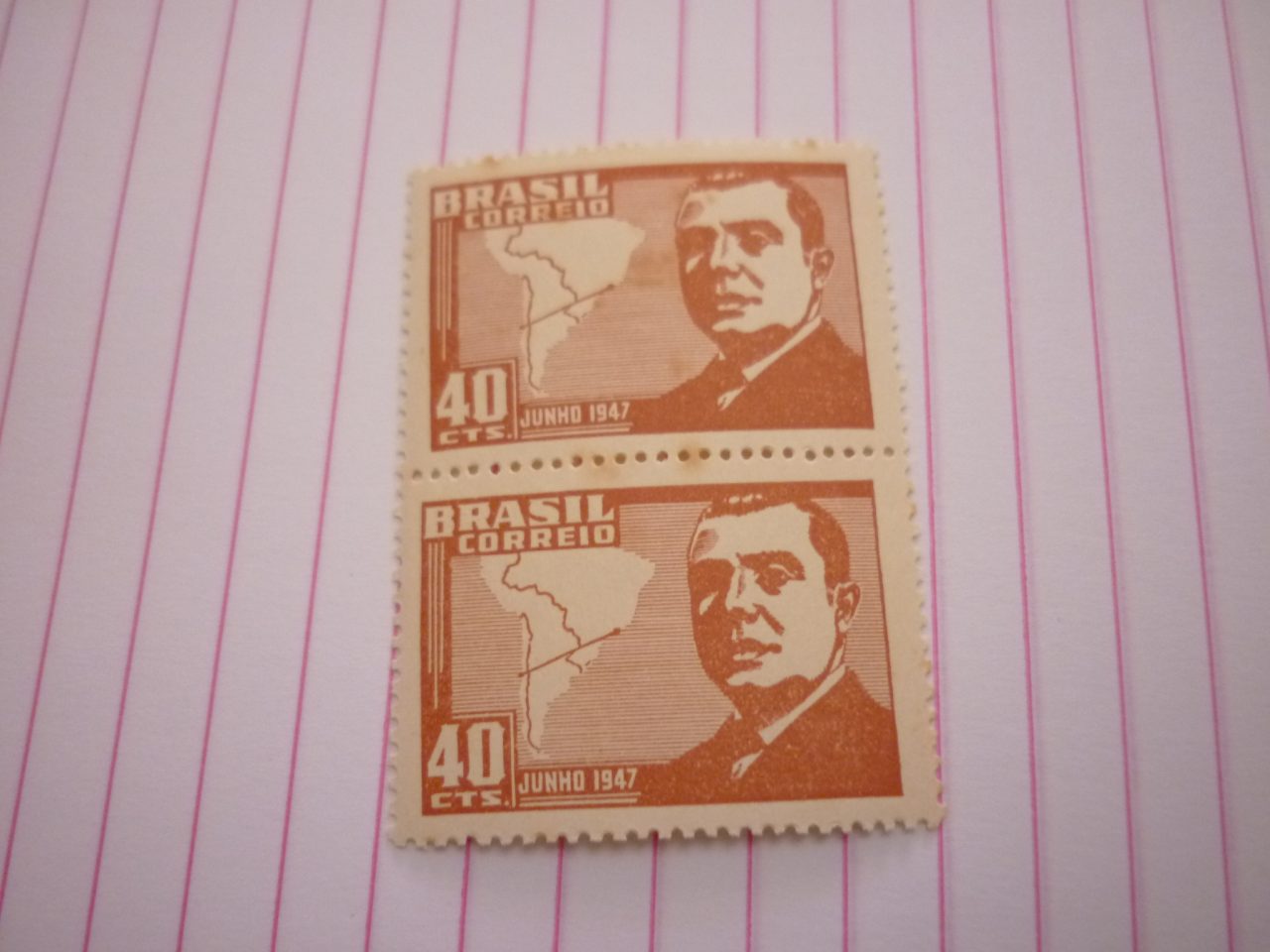 SELO DO BRASIL LOTE 17 .