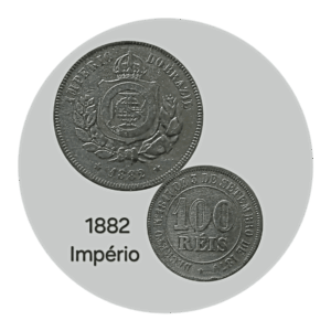 100 Réis 1882 Sku 1517